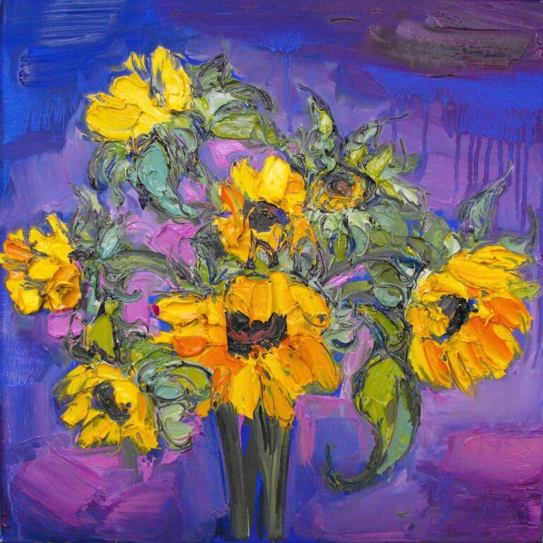Judith I. Bridgland - Beautiful Sunflowers