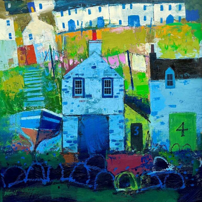 George Birrell - The Harbour Drying Green