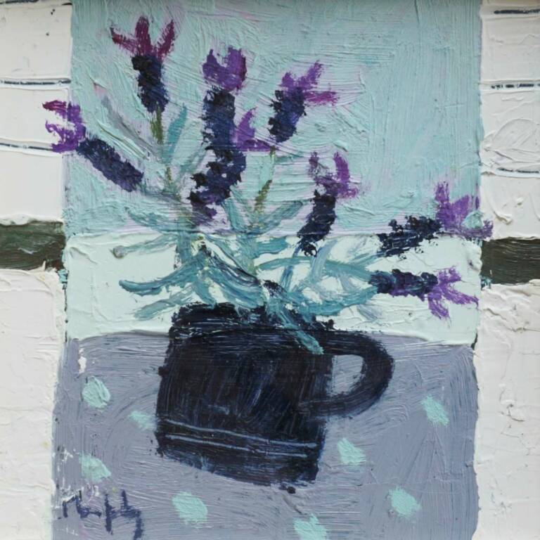 Pam Carter Private Collection - Sandy Murphy RSW RGI PAI 'Purple Vase'