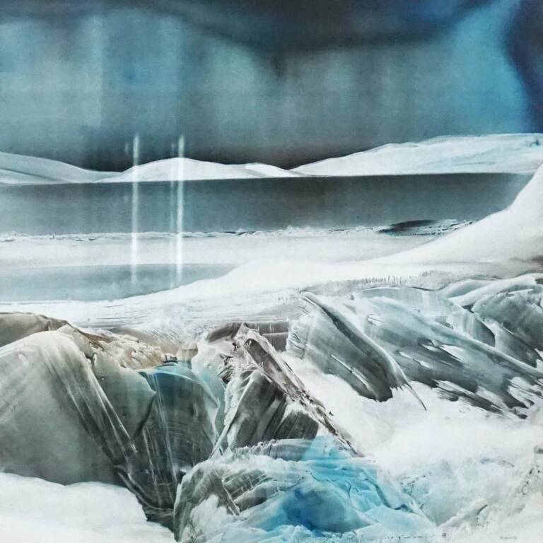 Pam Carter Private Collection - Derek Young 'Frozen Landscape'