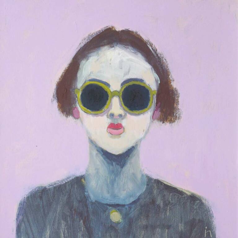 Pam Carter Private Collection - John Ian Neil - Girl With Dark Glasses