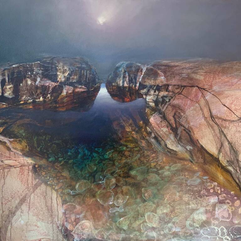 Beth Robertson Fiddes - Rock Pool Light Iona