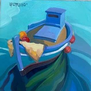 Lin Pattullo - Boat Greece