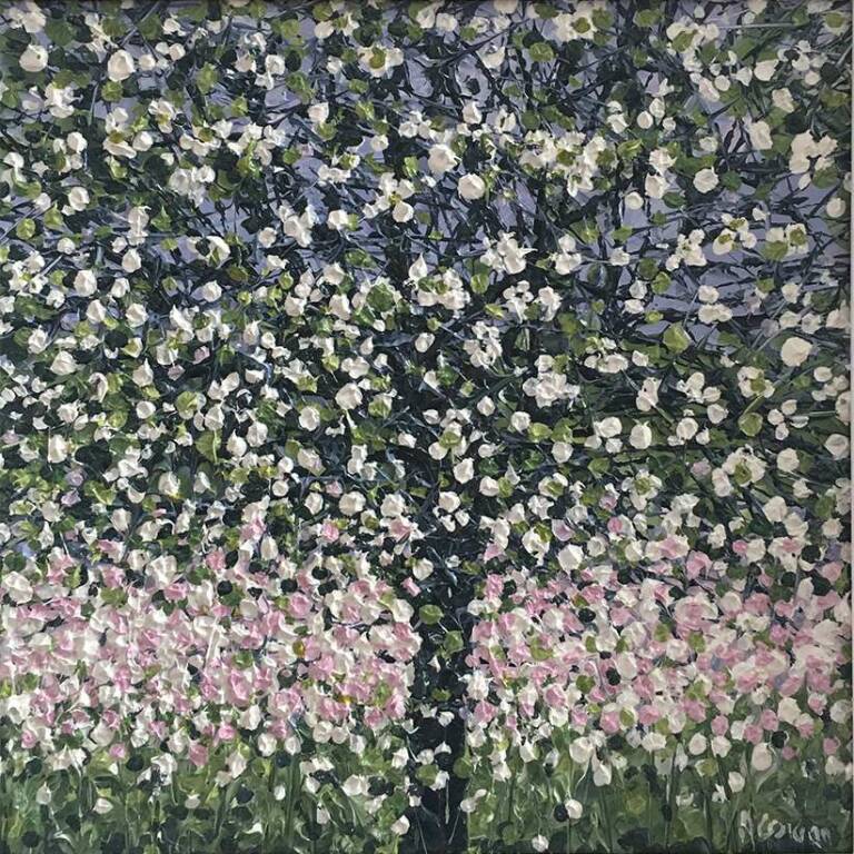 Alison Cowan - Blossom Fall From Single Tree