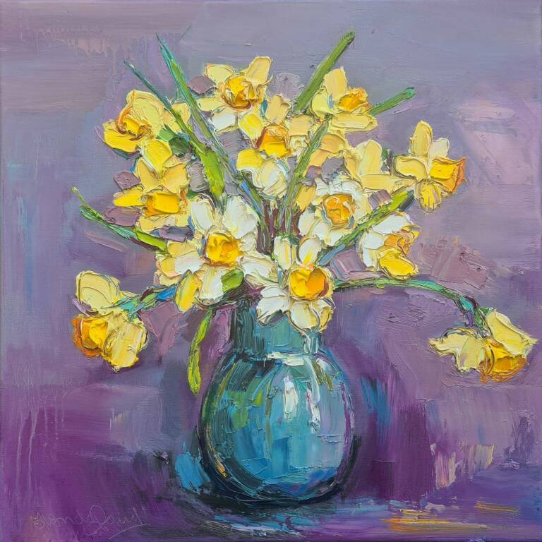 Judith I. Bridgland - Daffodils From My Garden