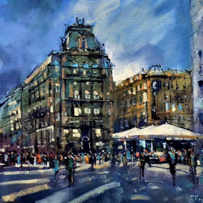 Peter Foyle - Stephansplatz, Vienna